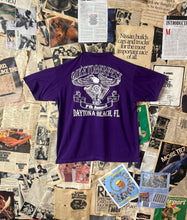 Load image into Gallery viewer, PURPLE BIKETOBER FEST MOTO REWORK TEE (XL)(1of1)