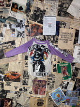 Load image into Gallery viewer, SMURF RAINBOW THRASHED MOTO TEE (XS)(1of1)

