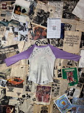 Load image into Gallery viewer, SMURF RAINBOW THRASHED MOTO TEE (XS)(1of1)
